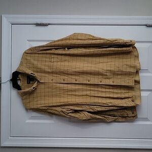 Eddie Bauer Men's Button Up Long Sleeve Corduroy Shirt